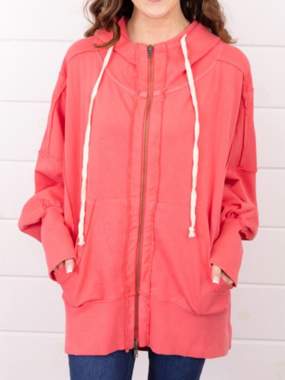 MED We The Free Camden Hoodie Cotton Oversized